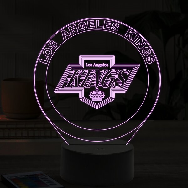 Beling 3D lampa,Los Angeles Kings, 16 farebná 98A95DQ