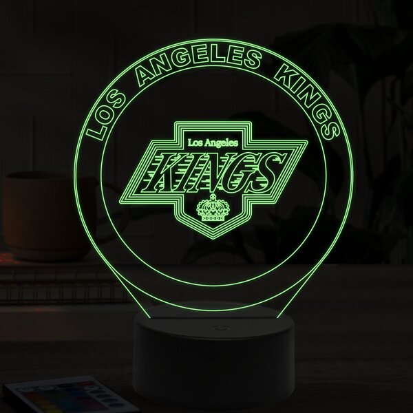 Beling 3D lampa,Los Angeles Kings, 16 farebná 98A95DQ