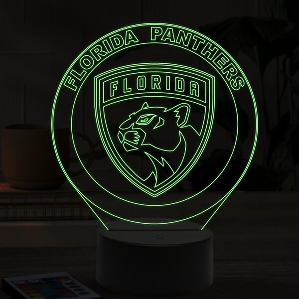 Beling 3D lampa,Florida Panthers, 16 farebná A95DQ