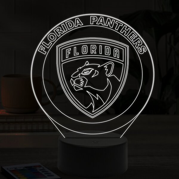 Beling 3D lampa,Florida Panthers, 16 farebná A95DQ