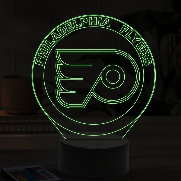 Beling 3D lampa,Philadelphia Flyers, 16 farebná 9QVC65A