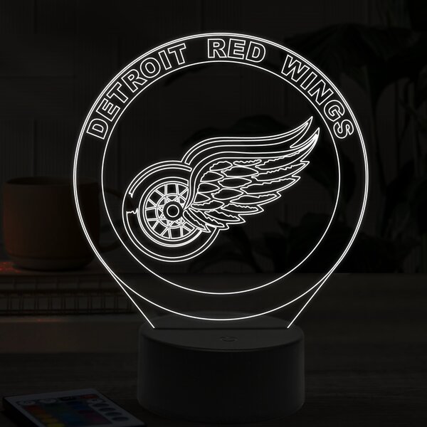 Beling 3D lampa,Detroit Red Wings, 16 farebná 98A95DQ55A