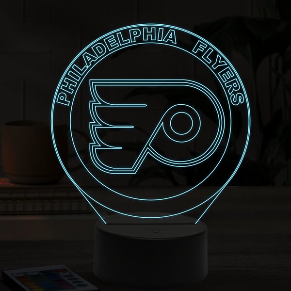 Beling 3D lampa,Philadelphia Flyers, 16 farebná 9QVC65A