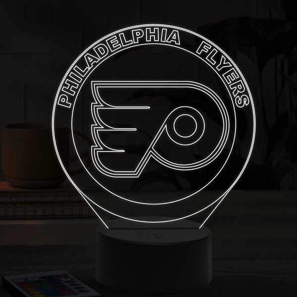 Beling 3D lampa,Philadelphia Flyers, 16 farebná 9QVC65A