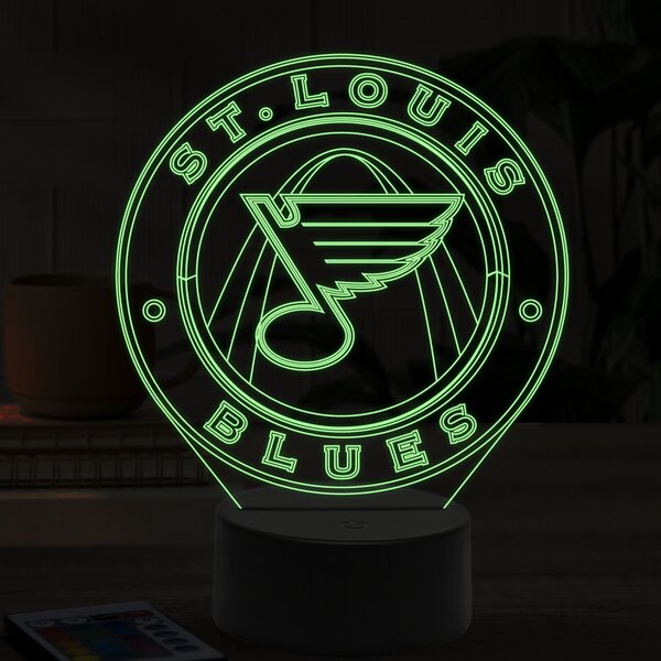 Beling 3D lampa,St Louis Blues, 16 farebná 9QX65S