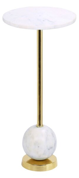Kovový okrúhly odkladací stolík ø 25 cm Salo – House Nordic