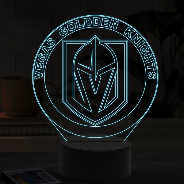Beling 3D lampa,Vegas Golden Knights, 16 farebná 9QSD6S