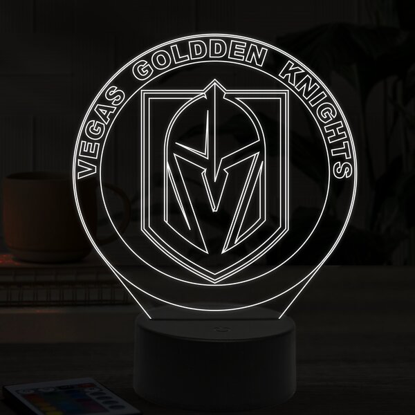 Beling 3D lampa,Vegas Golden Knights, 16 farebná 9QSD6S