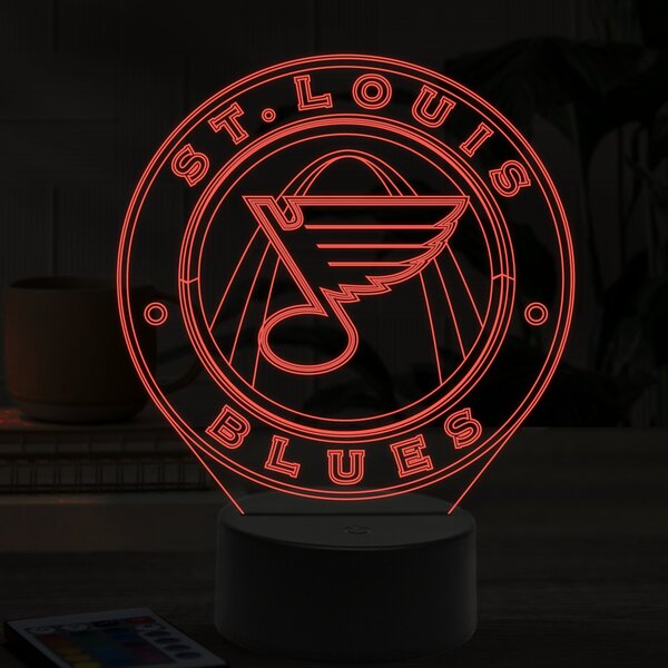Beling 3D lampa,St Louis Blues, 16 farebná 9QX65S