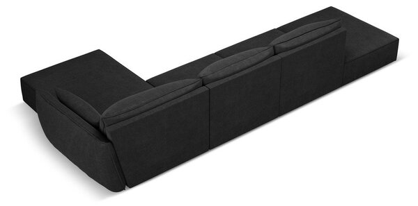 Tmavosivá rohová pohovka (pravý roh) Vanda - Mazzini Sofas