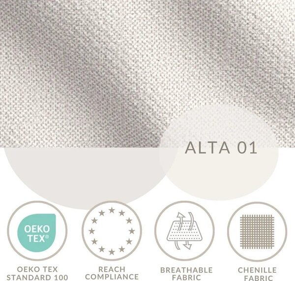 Krémová boxspring posteľ s úložným priestorom 200x200 cm Blend – Maison de Rêve