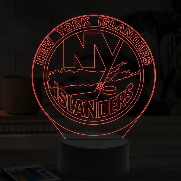 Beling 3D lampa,New York Islanders, 16 farebná 9QSDFG6S