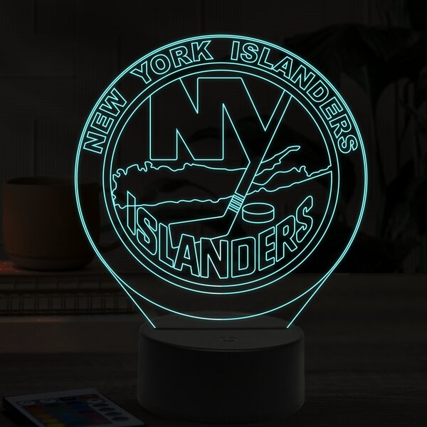 Beling 3D lampa,New York Islanders, 16 farebná 9QSDFG6S