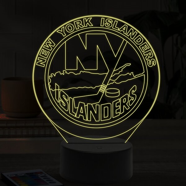 Beling 3D lampa,New York Islanders, 16 farebná 9QSDFG6S