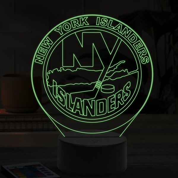 Beling 3D lampa,New York Islanders, 16 farebná 9QSDFG6S