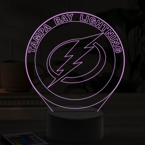 Beling 3D lampa,Tampa Bay Lightning, 16 farebná 9FGH5W