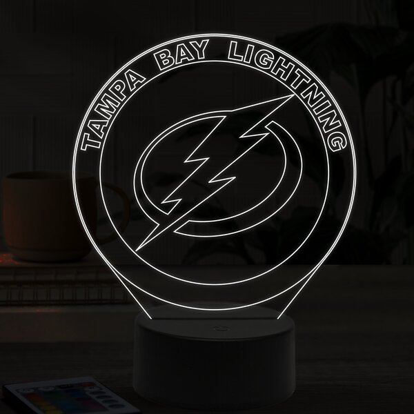 Beling 3D lampa,Tampa Bay Lightning, 16 farebná 9FGH5W