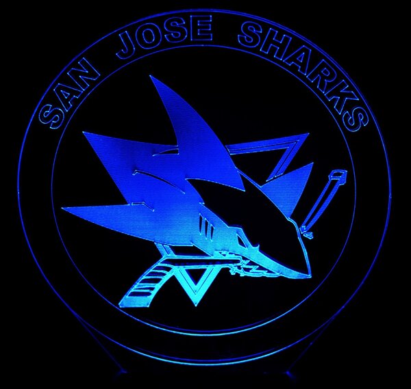 Beling 3D lampa,San José Sharks, 16 farebná 9FGH589V