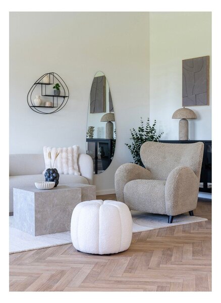 Krémová stolová lampa (výška 49,5 cm) Astley – House Nordic