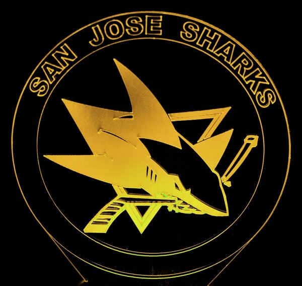 Beling 3D lampa,San José Sharks, 16 farebná 9FGH589V