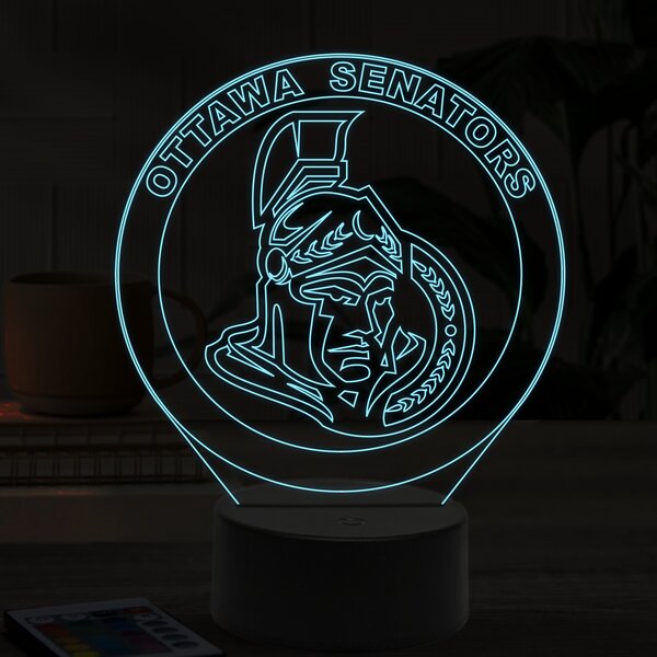 Beling 3D lampa,Ottawa Senators, 16 farebná SAN856LS