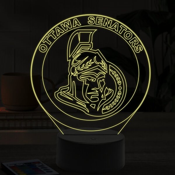 Beling 3D lampa,Ottawa Senators, 16 farebná SAN856LS