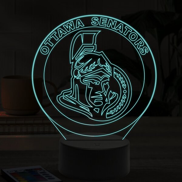 Beling 3D lampa,Ottawa Senators, 16 farebná SAN856LS