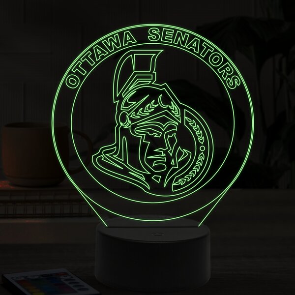 Beling 3D lampa,Ottawa Senators, 16 farebná SAN856LS