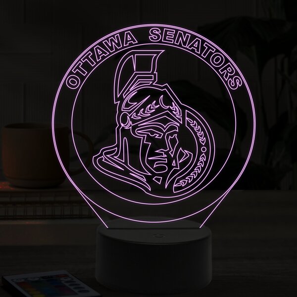 Beling 3D lampa,Ottawa Senators, 16 farebná SAN856LS