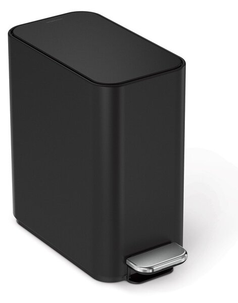 Pedálový oceľový odpadkový kôš 5 l – simplehuman