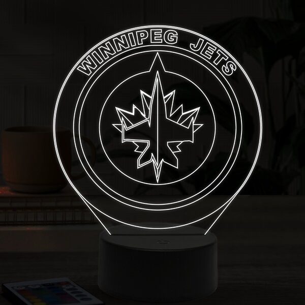 Beling 3D lampa,Winnipeg Jets, 16 farebná SA923