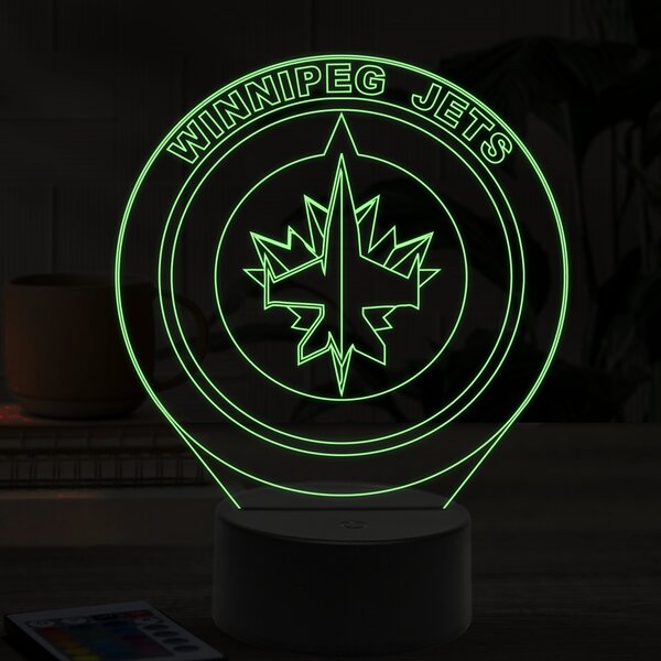 Beling 3D lampa,Winnipeg Jets, 16 farebná SA923