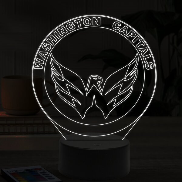 Beling 3D lampa,Washington Capitals, 16 farebná SAN856SD5LS