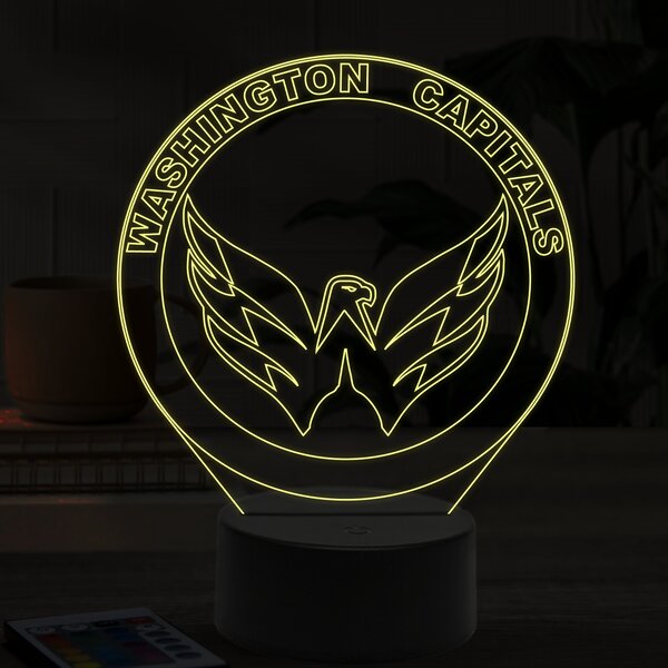 Beling 3D lampa,Washington Capitals, 16 farebná SAN856SD5LS