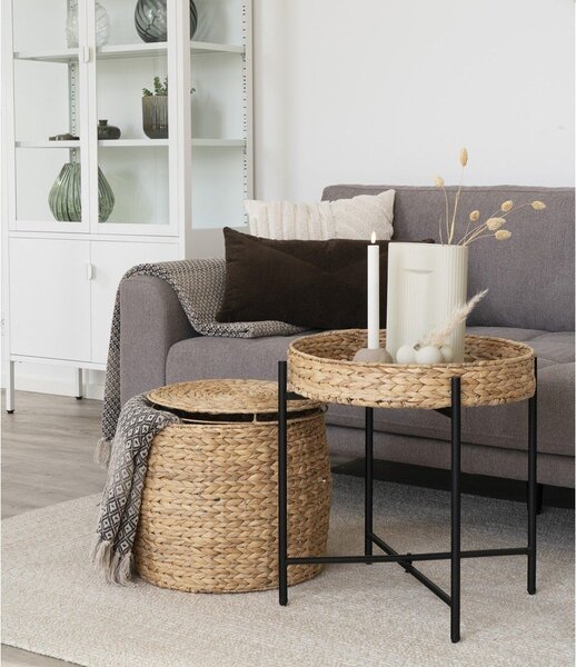 Okrúhly odkladací stolík ø 43 cm Delia – House Nordic