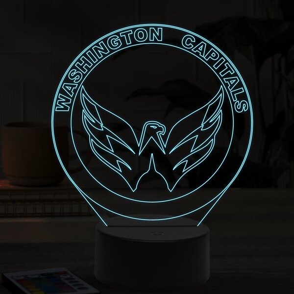 Beling 3D lampa,Washington Capitals, 16 farebná SAN856SD5LS