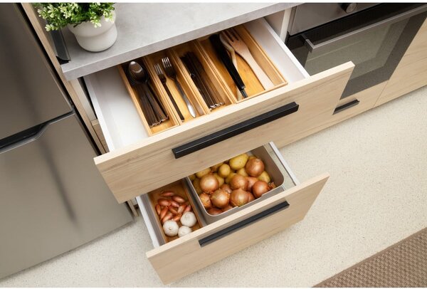 Bambusový organizér Compactor Woody, 30 × 15 × 6,35 cm