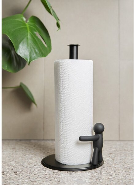Oceľový držiak na kuchynské utierky ø 19 cm Buddy – Umbra