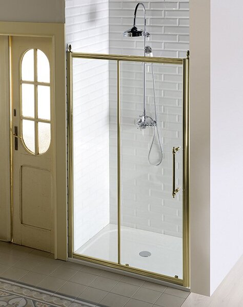 Gelco Gelco, ANTIQUE bočná stena 800mm, číre sklo, bronz, svetlý odtieň, GQ5680CL