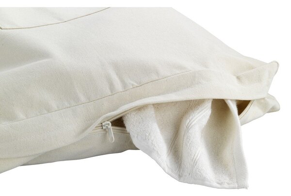 Béžový závesný kôš na bielizeň Wenko Door Laundry, 65 l