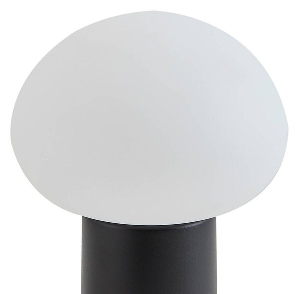 Lindby - Zelie Portable Stolová Lampa IP44 Čierna/Biela