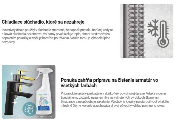 Deante Silia, 4-otvorová vaňová batéria pod omietku so sprchovou súpravou, grafitová, DEA-BQS_D18P