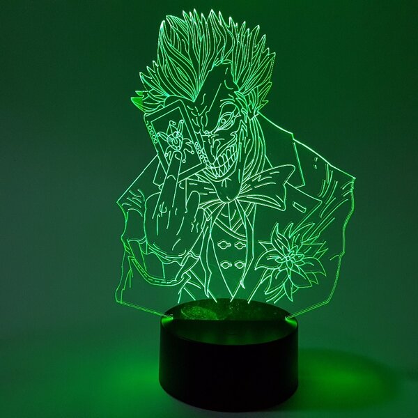 Beling 3D lampa, Joker , 7 farebná DF52XD