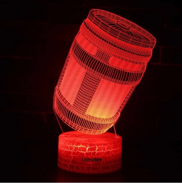 Beling 3D lampa, Fortnite SUD, 7 farebná L3DCVV54