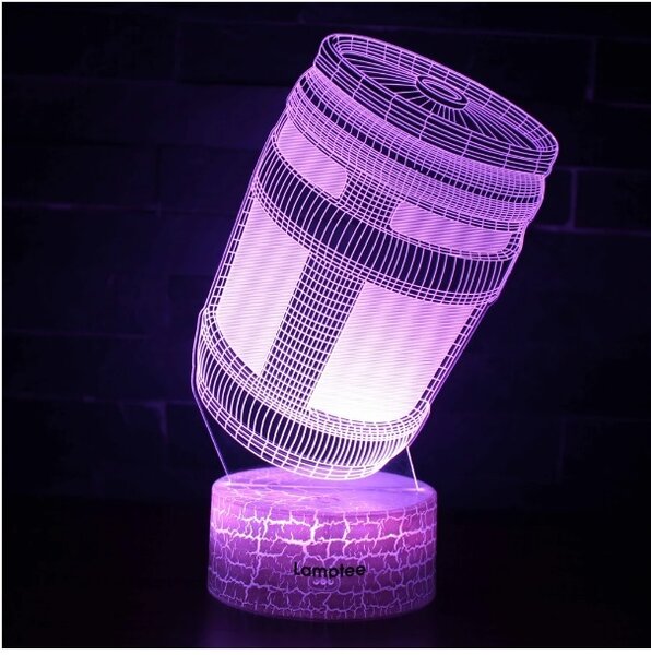 Beling 3D lampa, Fortnite SUD, 7 farebná L3DCVV54