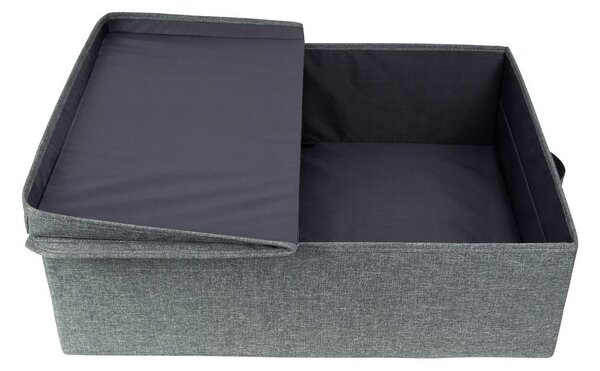 Sivá úložná škatuľa Bigso Box of Sweden Underbed