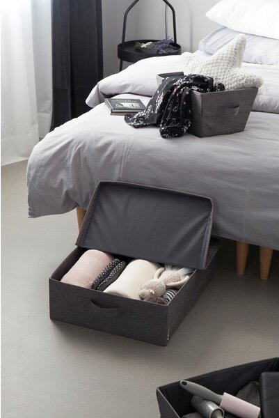 Sivá úložná škatuľa Bigso Box of Sweden Underbed