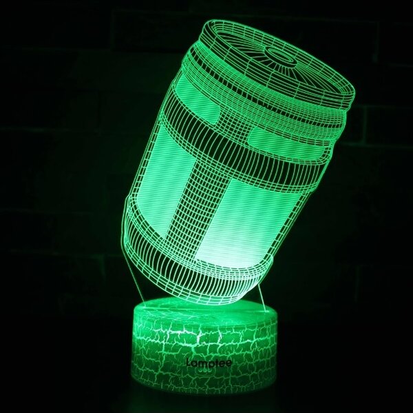 Beling 3D lampa, Fortnite SUD, 7 farebná L3DCVV54