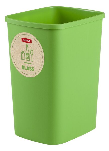 Plastové odpadkové koše v súprave 3 ks na triedený odpad 9 l Eco – Curver