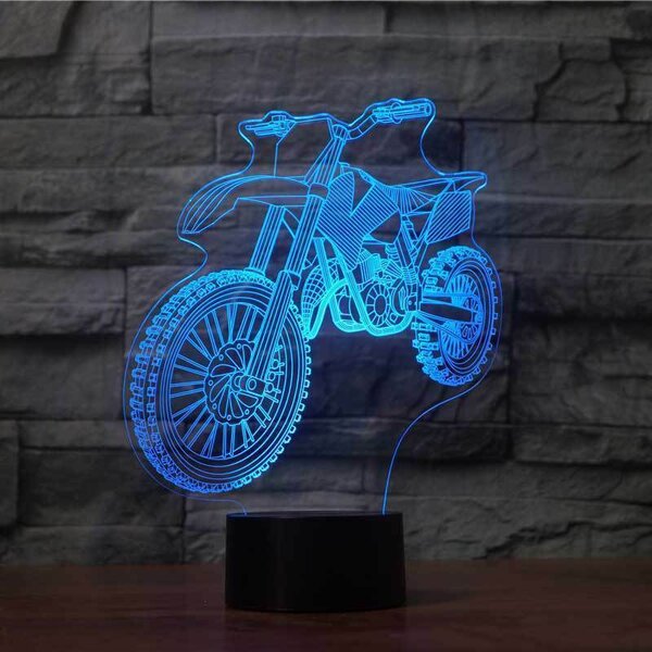 Beling 3D lampa, ktm sxf 250, 7 farebná HGDDW556